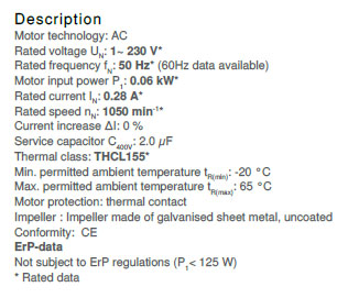 Технические характеристики RD13S-4EP.W8.2R