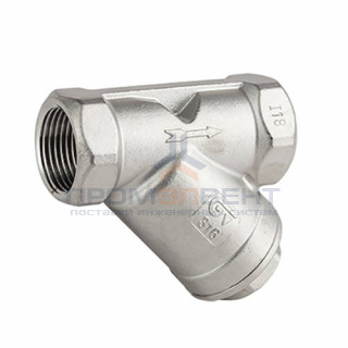 Фильтр грубой очистки GENEBRE 2460 - 1"1/2 (ВР/ВР, PN40, Tmax 240°C)