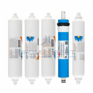 Комплект сменных картриджей Atoll №104 STD (для системы обратного осмоса A-575 box)