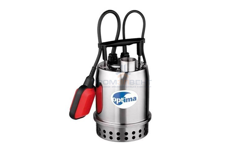 Насос дренажный EBARA Optima MA (0,25 кВт, Hmax 6 м, Qmax 4 м3/ч, 220В)