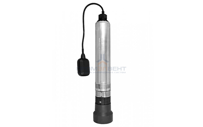 Насос колодезный UNIPUMP ECO FLOAT 2 - 0,41 кВт (однофазный, Hmax 41 м, Qmax 85 л/мин, кабель 0,5 м)