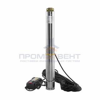 Насос скважинный Aquario ASP 1.8E-100-90 (однофазный, Hmax 100 м, Qmax 45 л/мин,кабель 100м)