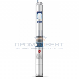 Насос скважинный Pedrollo 6SR18/26-PD - 22,0 кВт (3x380/415  В, Qmax 450л/мин, Hmax 350м,кабель 4м)