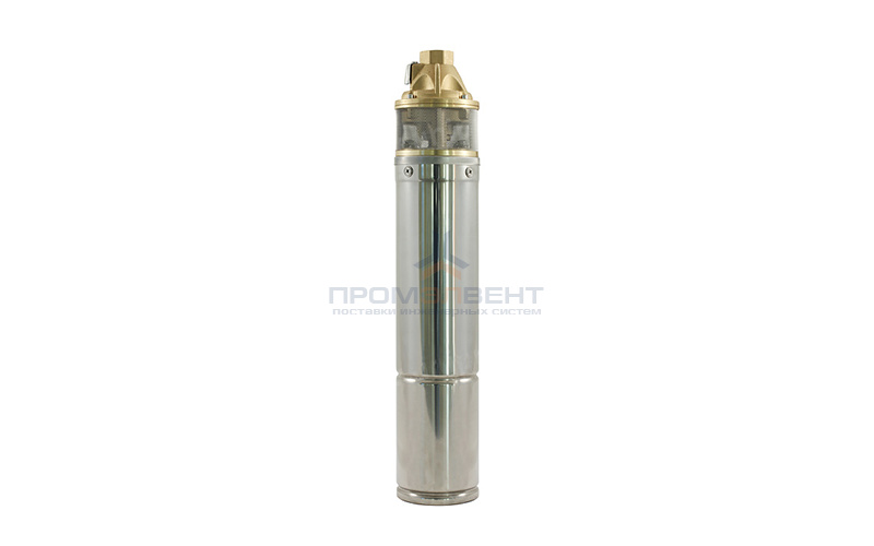Насос скважинный UNIPUMP 4SKM 100 - 0,75 кВт (однофазный, Hmax 58 м, Qmax 46 л/мин, кабель 20 м)