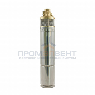 Насос скважинный UNIPUMP 4SKM 100 - 0,75 кВт (однофазный, Hmax 58 м, Qmax 46 л/мин, кабель 20 м)