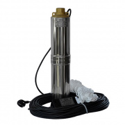 Насос скважинный Водолей БЦПЭУ 0,5-40 У (0,72 кВт, однофазный, Qmax 1,8 л/мин, Hmax 60м, кабель 40м)