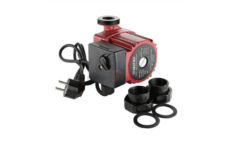 Насос циркуляционный VALTEC VRS 25/4-180 - 0,072 кВт (однофазный, PN10, Hmax 4 м, чугун)