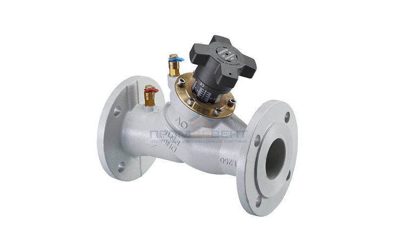 Вентиль регулирующий Oventrop Hydrocontrol VFC (16 бар) - Ду65 (с фланцами по DIN EN 1092-2)