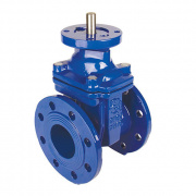 Задвижка чугунная RUSHWORK 102 - Ду65 (ф/ф, PN10, Tmax 110°C, ручка под электропривод)