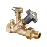 Клапан балансировочный Oventrop Aquastrom F - 3/4" (ВР/НГ, PN16, Tmax 120°C, со спускным краном)