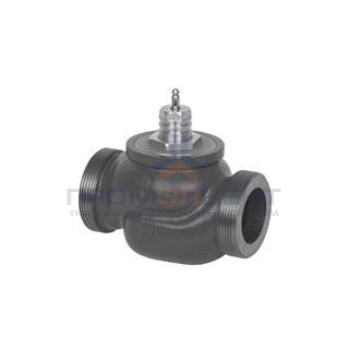 Клапан регулирующий двухходовый Danfoss VRG2 - 2" (НР/НР, PN16, Tmax 130°C, Kvs 16, чугун)