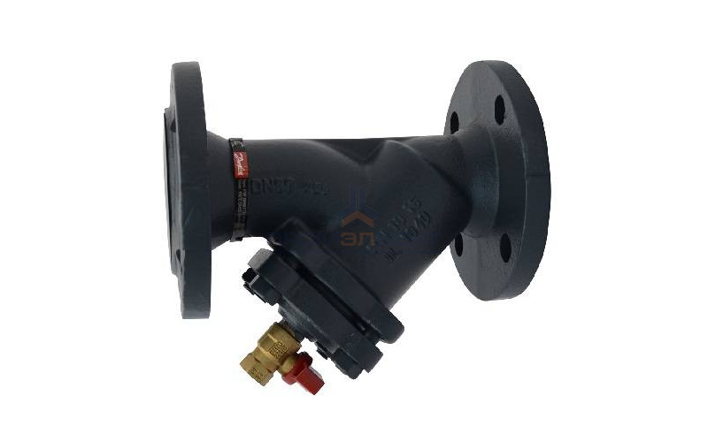 Фильтр грубой очистки Danfoss FVF - Ду125 (Фланец/Фланец, PN16, Tmax 150°C, со сливным краном)