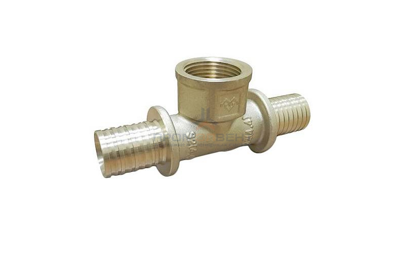 Тройник с переходом на внутреннюю резьбу Varmega Slide-fit - 32 x 1