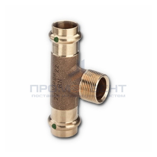 Тройник с переходом на наружную резьбу Viega G3 Sanpress 2217.1 - 18 x 3/4"
