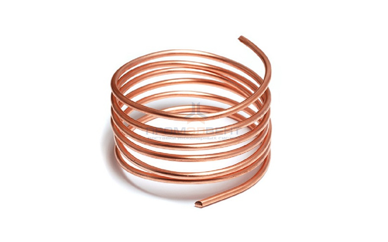 Труба медная отожженная Wieland SANCO - 22x1.0 (бухта 25 м.)