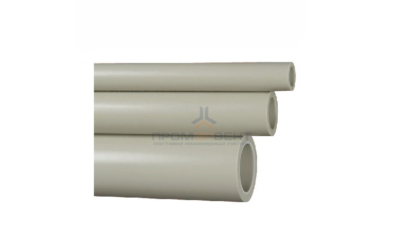 Труба полипропиленовая FV-Plast CLASSIC - 16×2,7 (PN20, штанга 4м, цвет серый)