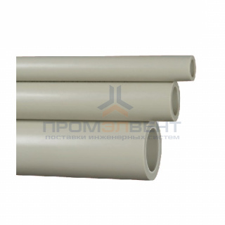 Труба полипропиленовая FV-Plast CLASSIC - 25×4,2 (PN20, штанга 4м, цвет серый)