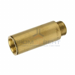 Удлинитель резьбовой STOUT - 1/2" длина 80 мм (ВР/НР, латунь без покрытия)