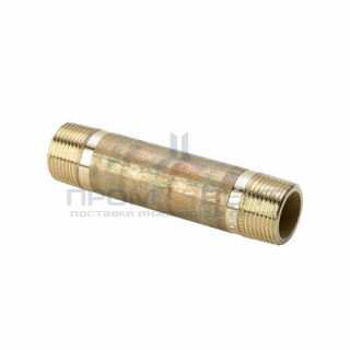 Удлинитель резьбовой Viega 3530 - 3/4" длина 50 мм (НР/НР, бронза без покрытия)