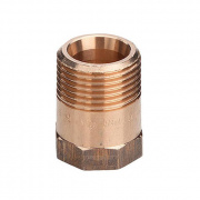 Футорка удлиненная Viega 3243 - 1/2" x 3/8" (резьбовая, бронза без покрытия)
