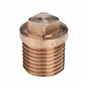 Заглушка с наружной резьбой Viega 3290 - 3/4" (бронза без покрытия)