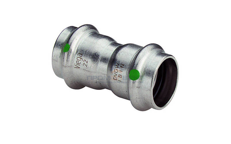 Муфта Viega Sanpress Inox 2315 - 18 (нержавеющая сталь)