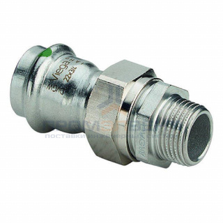 Муфта разъемная Viega Sanpress Inox 2365 - 18 x 3/4" (нержавеющая сталь)