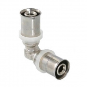 Отвод 90° VALTEC VTm.251 - 26 (прессовой, для металлопластиковых труб)