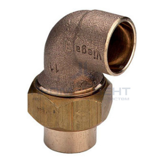 Отвод 90° разъемный Viega R4 94096 - 28 (пайка, для медных труб)