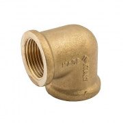 Отвод 90° с внутренней резьбой ELSEN METALIT EBF11 - 1/2" (латунь без покрытия)