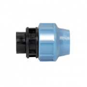 Переход на внутреннюю резьбу UNIDELTA 1004 - 40 x 1" (винтовой, для труб ПНД, резьба пластиковая)