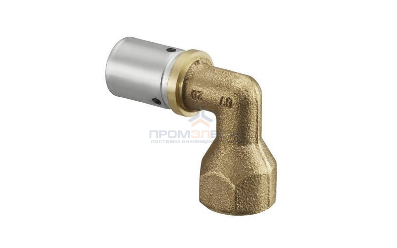 Переход на внутреннюю резьбу угловой Oventrop Cofit P - 50x4.5 x 1