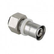 Переход на евроконус VALTEC VTc.712.N - 16 x 1/2" (прессовой, для металлопластиковых труб)