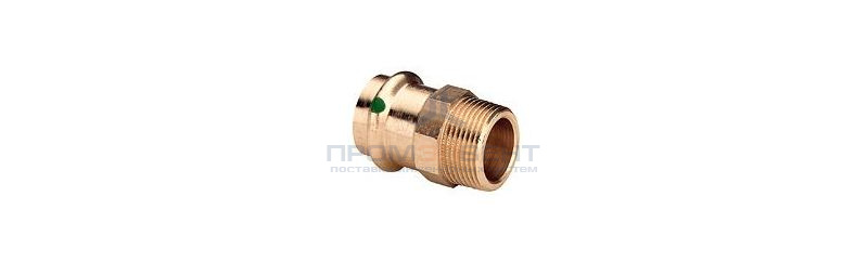 Переход на наружную резьбу Viega G3 Sanpress 2211 - 15 x 1/2