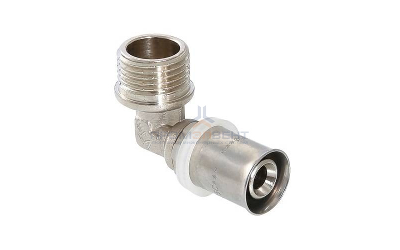 Переход на наружную резьбу угловой VALTEC VTm.253 - 26 x 1
