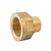 Переход с наружной на внутреннюю резьбу ELSEN METALIT EBF20 - 3/4" x 1" (латунь без покрытия)