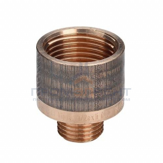 Переход с наружной на внутреннюю резьбу Viega 3242 - 1/2" x 1"1/4 (резьбовой, бронза без покрытия)