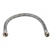 Подводка для воды гибкая STOUT (Гайка/Штуцер) - 1/2" x 3/8" (длина 600 мм)