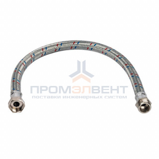 Подводка для воды гибкая STOUT (Гайка/Штуцер) - 3/8" x 1/2" (длина 400 мм)