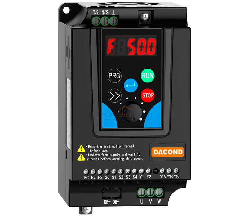 Частотный Dacond Smart 2,2кВт, вход 1 фаза 220В, выход 3 фазы 220В