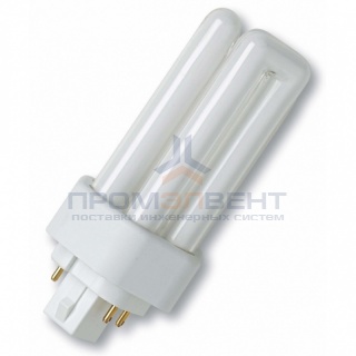 Лампа Osram Dulux T/E Plus 18W/31-830 GX24q-2 тепло-белая