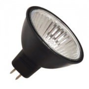 Лампа галогенная Foton MR16 HRS51 BL 50W 220V GU5,3 JCDR отражатель black/черный