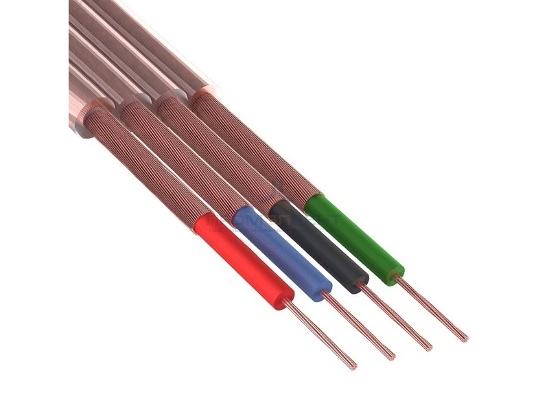 Кабель ШГЭС-4 CU Rexant SILICON плоский прозрачный