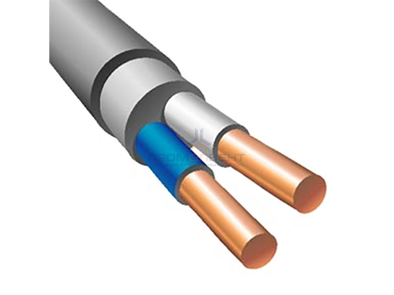 Кабель силовой NYMнг(A)-LS 2х1,5 0,66кВ ГОСТ IEC 60227-4-2011 (Севкабель)
