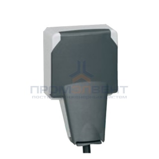 Механизм розетки с крышкой системы "lock 66" Legrand Plexo IP66