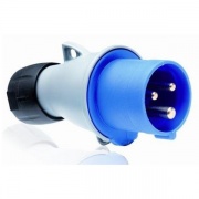 Вилка кабельная ABB 216-P6 IP44 16A 2P+E