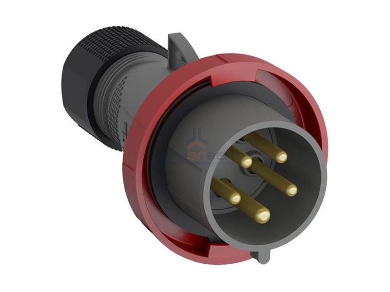 Вилка кабельная Easy&Safe ABB 432EP6W 32А 3P+N+E IP67 6ч