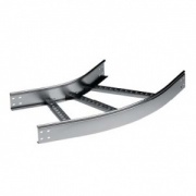 Угол горизонтальный 45? 80x300 R600, цинк-ламельный