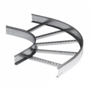 Угол горизонтальный 90? 80x600 R600, цинк-ламельный