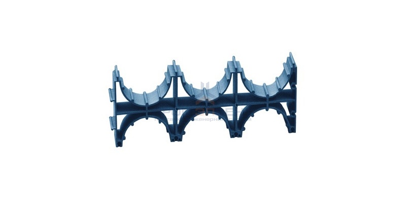 Держатель расстояния (кластер) для двустенных труб DKC д.110 (тройной)